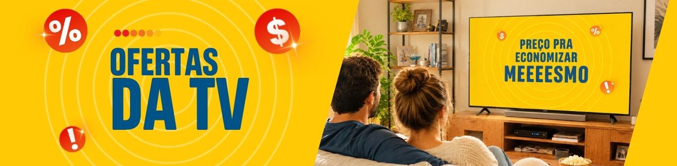 ofertas que voce viu na tv